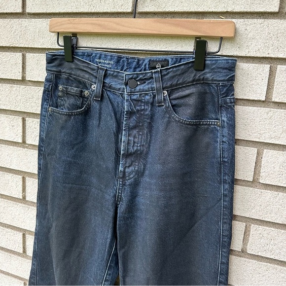 AG Adriano Goldschmied Twisted Alexxis High Rise Vintage Straight Jeans Raw Hem - Picture 14 of 14